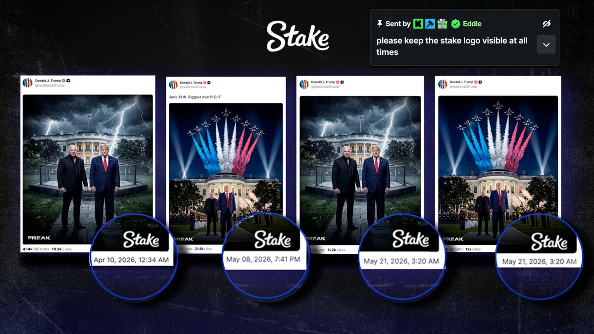 Stake.com tweet media