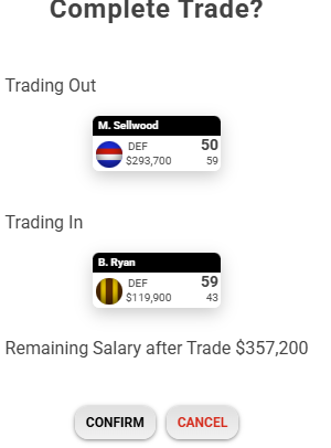 Kaymo183's tweet photo. Better trade option this week? Both trades can be looped to pick the best option. Option 3 being no trades!!! Team as is in the last photo with 20 trades left (2 boosts) @Catta_SCT @Scobey__ @JanathFernando4 @Supercoach_DR1 @magicmoments000 @JayPeeterman #SuperCoach https://t.co/CiuxBXohxr