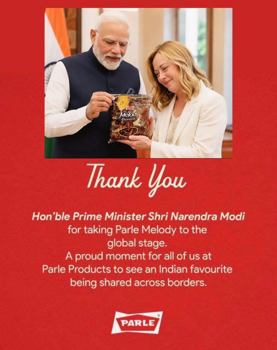 OL_Translator's tweet photo. अब समझे महोदय तुम कॉमेडी करते र��� गए और देश के ब्रांड को वर्ल्ड में फेमस कर दिया समझे। मीम और सोशल मीडिया का इस्तेमाल कैसे करना है मोदी सरकार को भली भांति पता है। और मजे लो और रील बनाओ🤩
#ParleProducts #Meloni #melodi #ReelsPM #reel #ItalyVisit #trending #Dhurandhar2‌TheRevenge 😂 https://t.co/1DLL0xMnmt