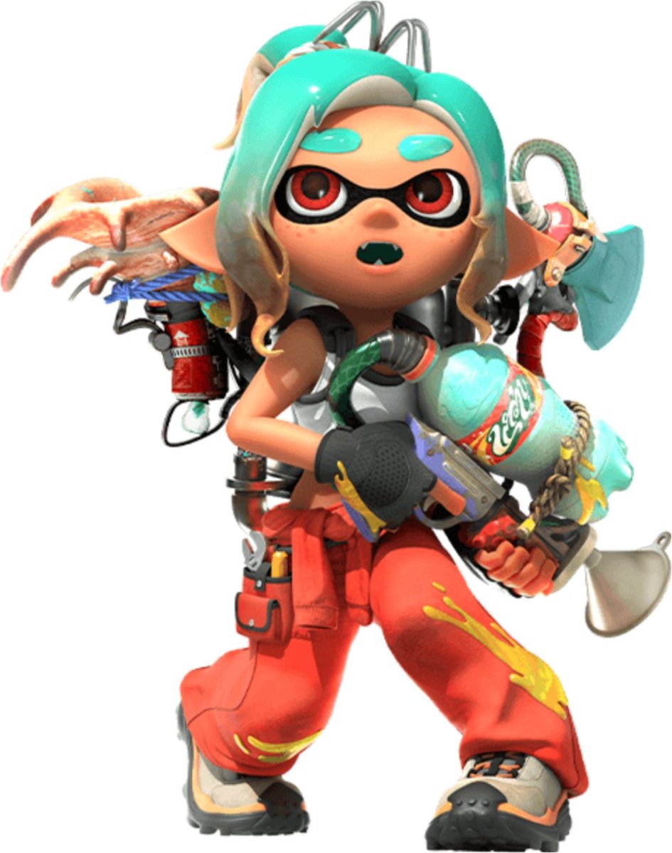 Real_BryanPlush's tweet photo. I Was Searching For Splatoon Raiders Screenshots And I Found Something Even Better!

Separate Splatoon Raiders Renders In Good Quality!!! https://t.co/OMbuf1aQvL