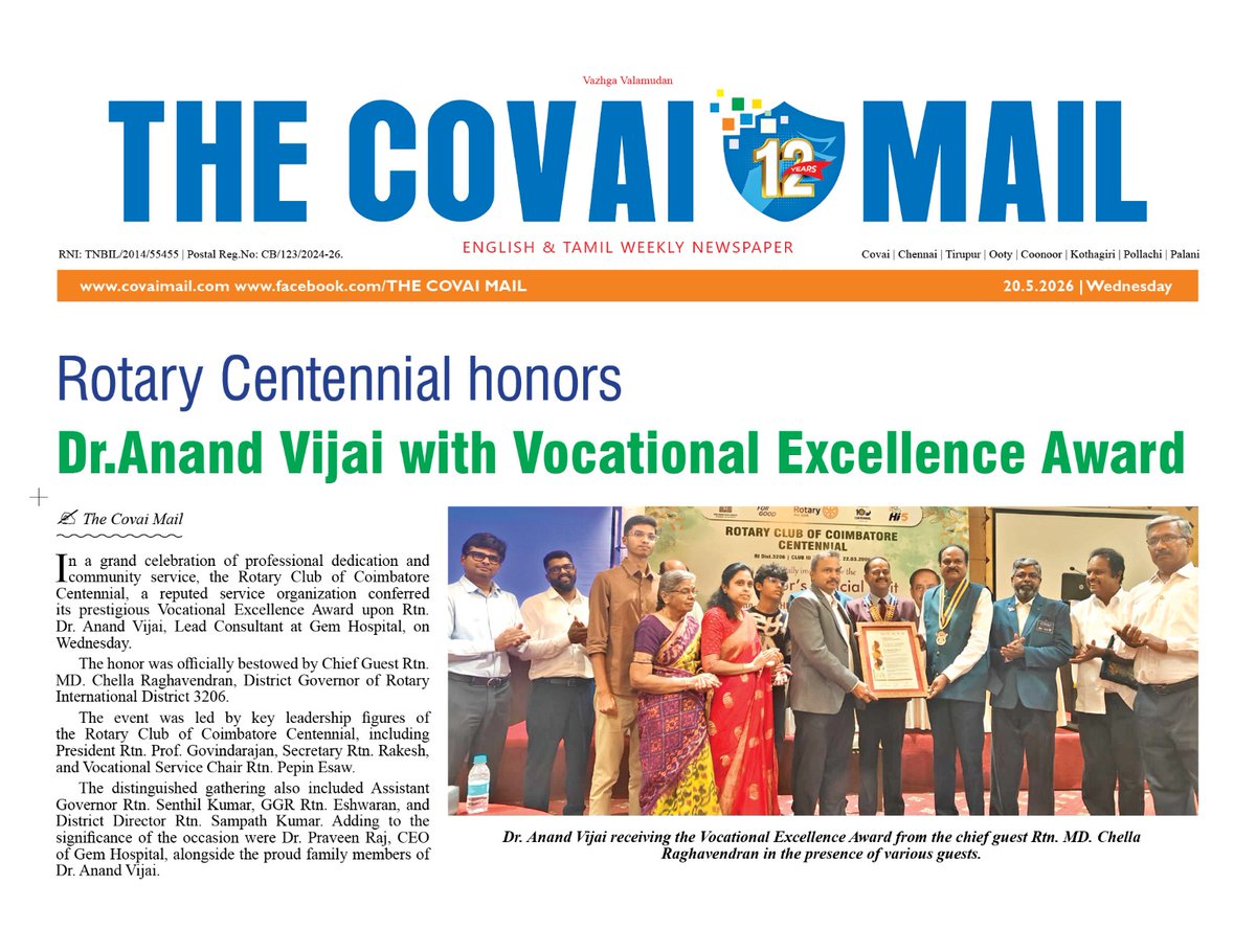 The Covai Mail tweet media