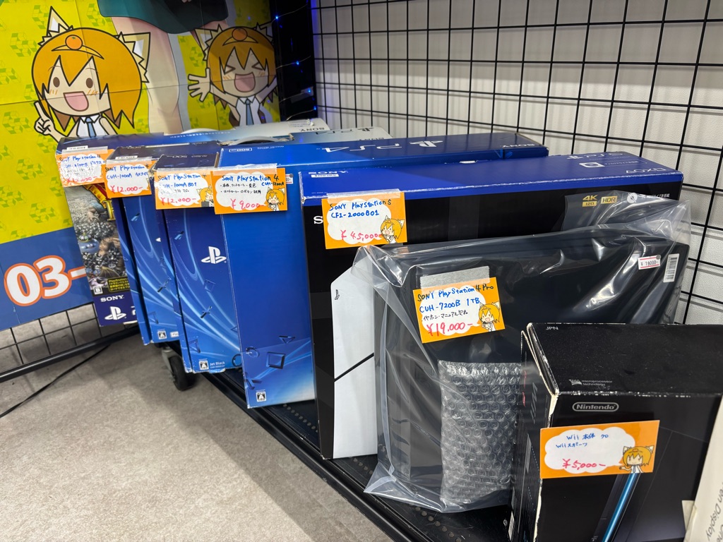 PS4 等まとめ売り PS4がっつり追加とSwitch価格変更しました！ #秋葉原 #ゲーム