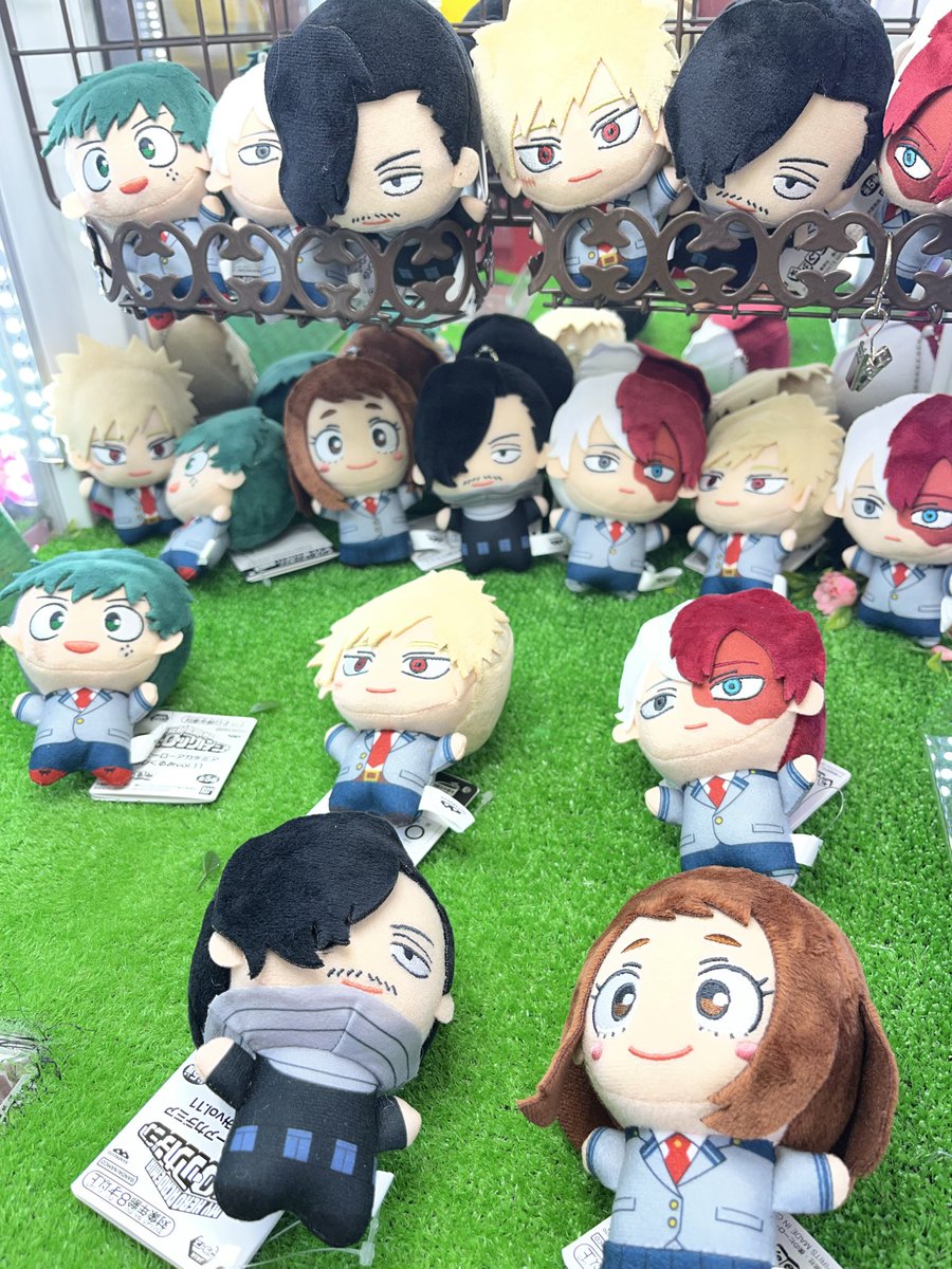 たった今、投入しました♬ 僕のヒーローアカデミアちびぐるみvol.11