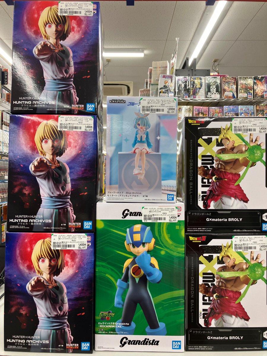 ⭐️ホビー入荷情報⭐️ 最新プライズフィギュア多数お売りいただき