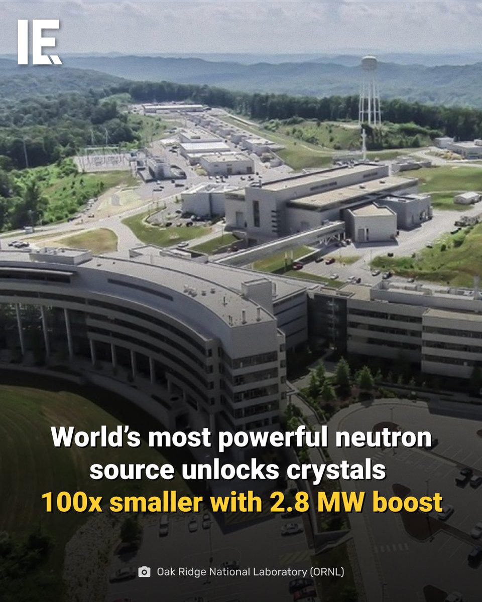 IntEngineering's tweet photo. The world's most powerful neutron source now runs at 2.8 MW and can complete experiments in hours instead of weeks.
https://t.co/fzEpYeJouj
#NeutronSource #MaterialsScience https://t.co/DiDVyCjHNQ