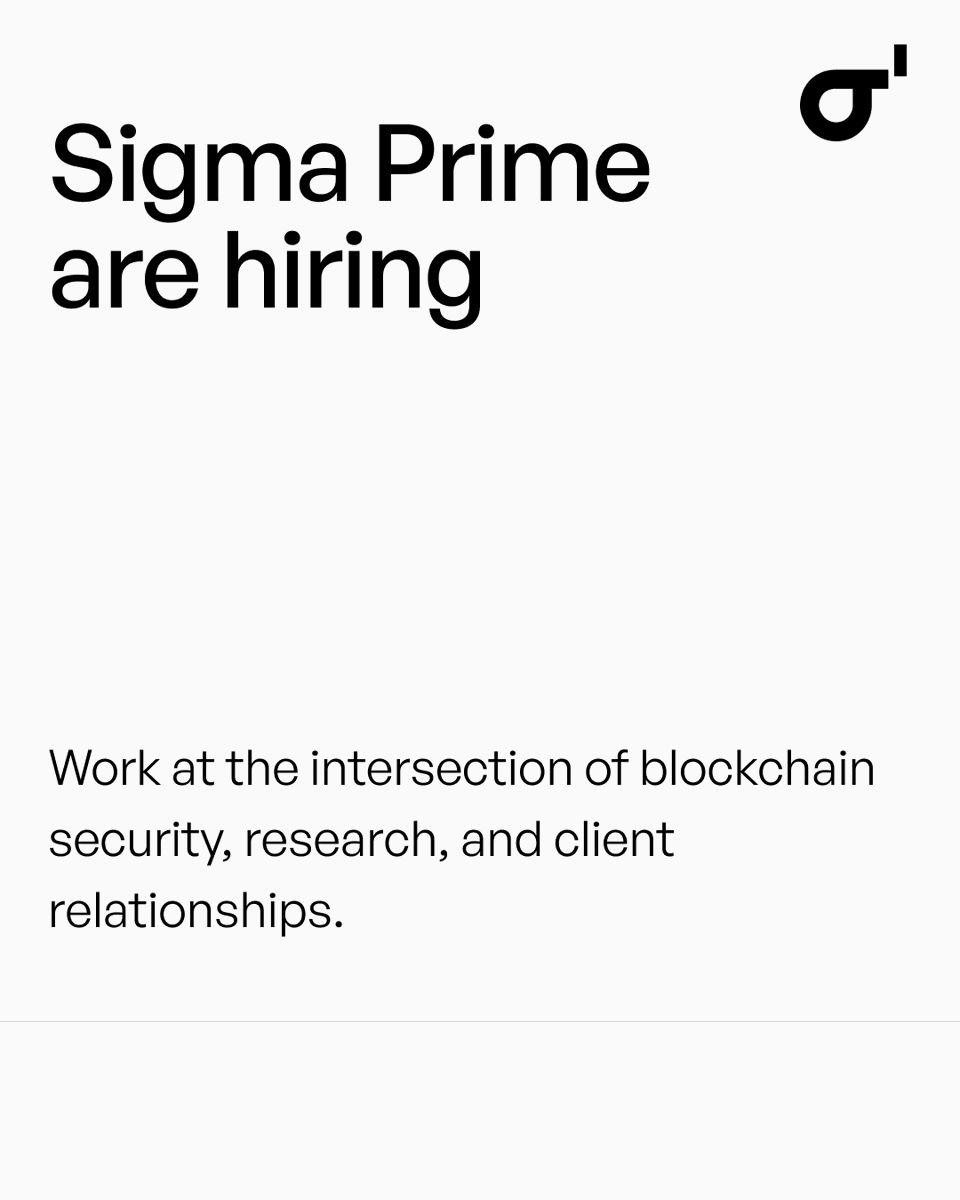 Sigma Prime tweet media