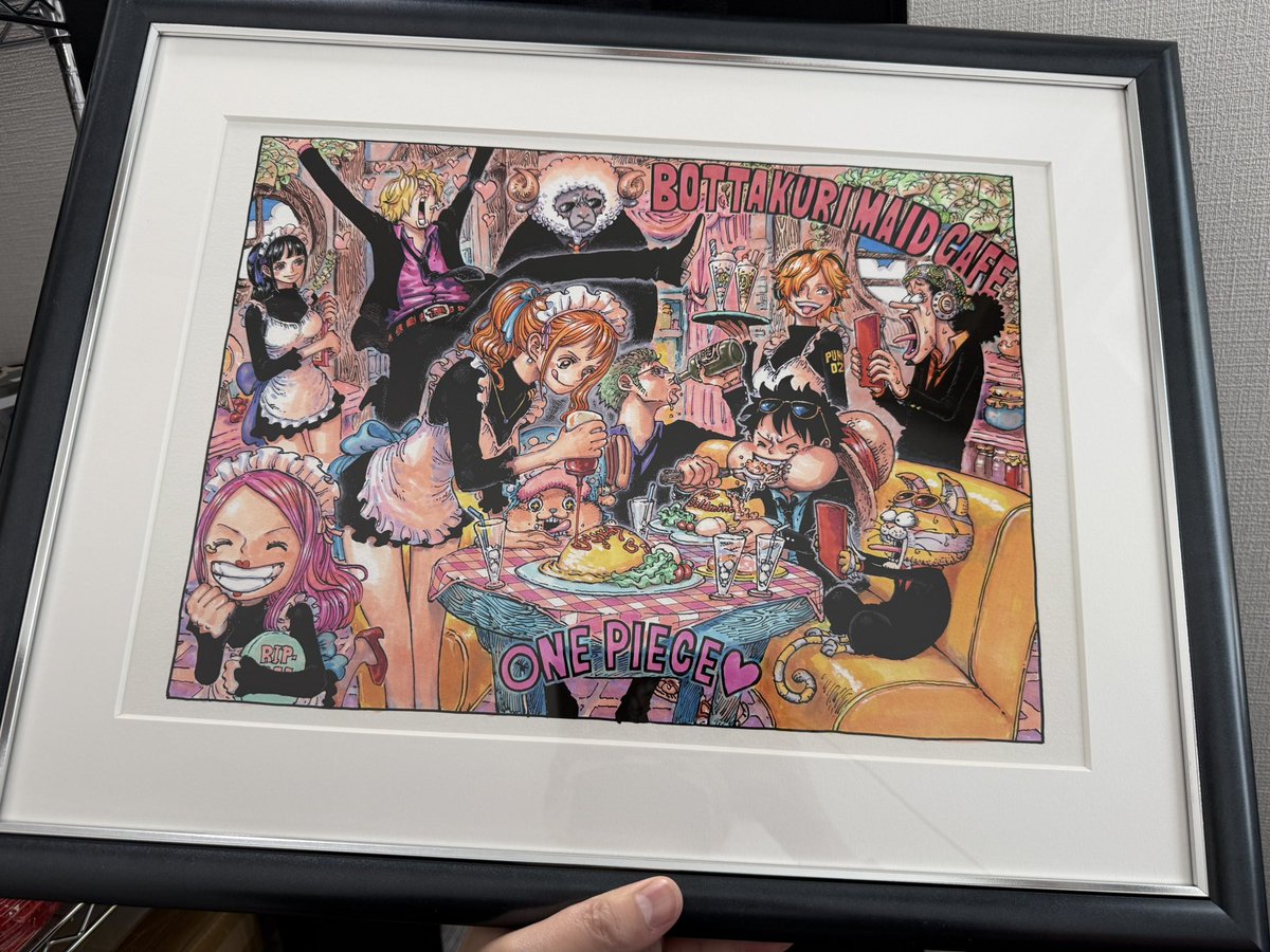 ジャンプフェスタの高級複製原画届いたぁぁぁあああ‼️‼️‼️ トレカ屋