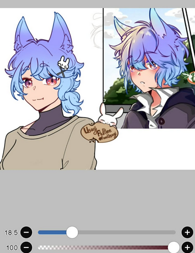 FamUsagi's tweet photo. Hi
Redesigning my old oc!
I really love how it turned out~

#sketch #OCㅤㅤ https://t.co/B6fOJhS71c