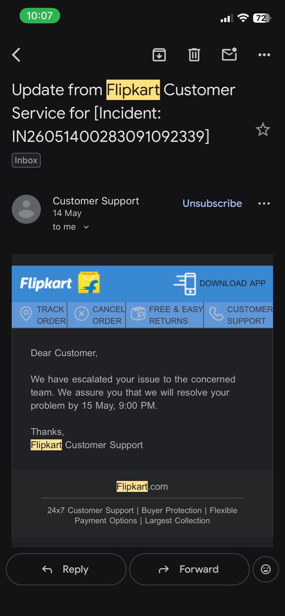 ritesh_maggo's tweet photo. Pathetic experience with @Flipkart &amp; @IndiaHaier. AC installation was terrible &amp; mentally harassing. Now AC is leaking despite being UNDER WARRANTY, nobody is repairing it. Complaining since 11/05, but issue is being extended repeatedly with no resolution
@flipkartsupport #Jeeves https://t.co/eStAbuaCH7