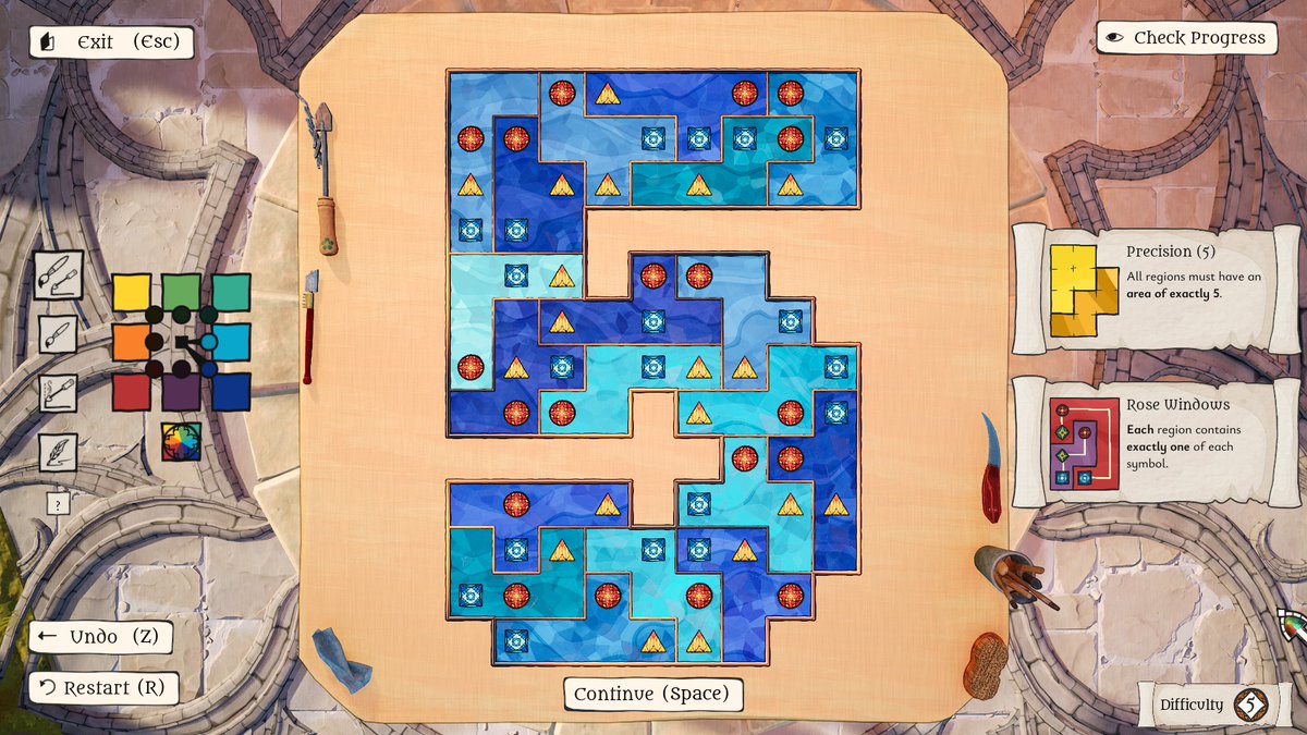 Paltaw_'s tweet photo. I love chilling and listening to music while playing Artisan of Glimmith. Really great puzzle game to relax.
Im 270 puzzles deep and there are like a 1000 left. https://t.co/MJl0Hha8t0