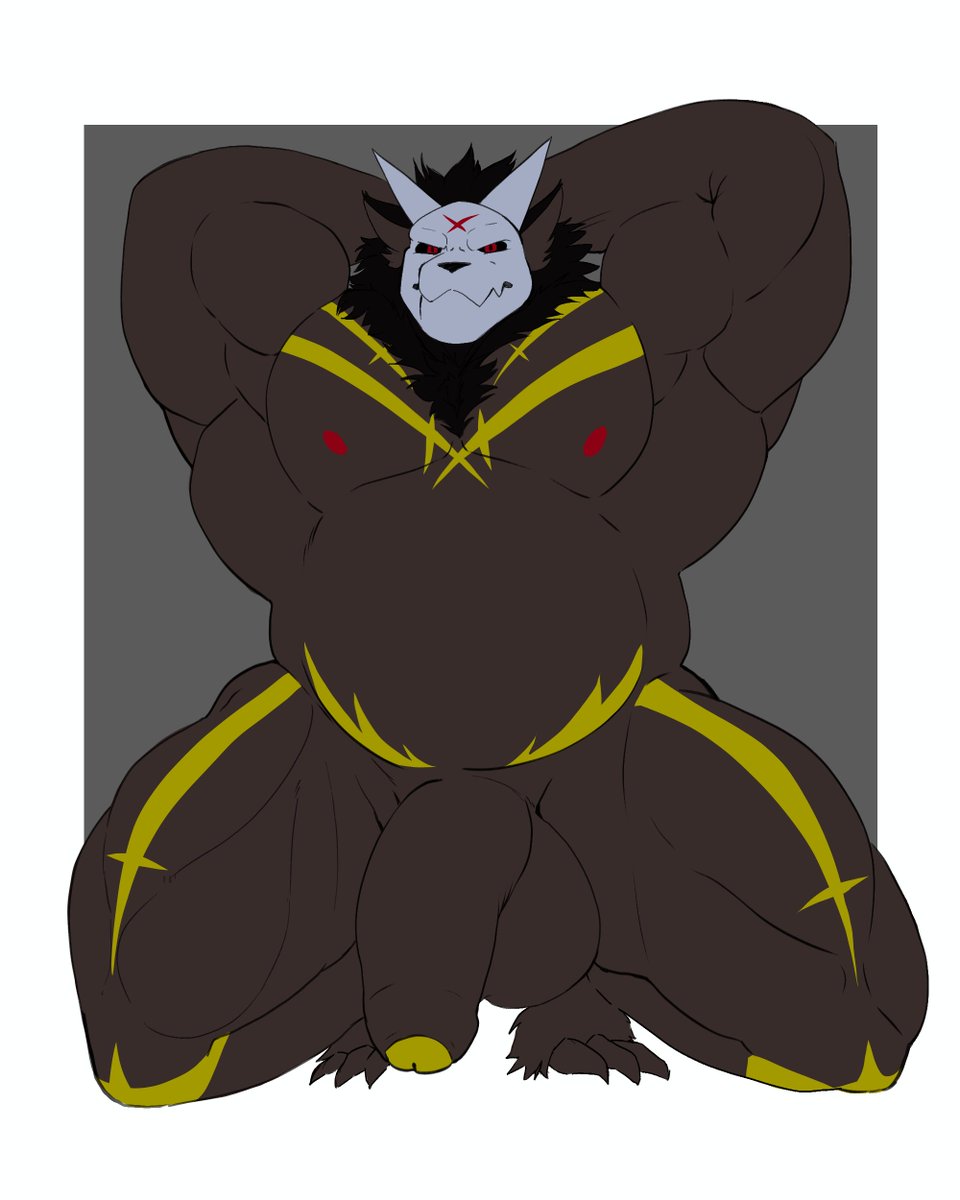 MasqueP1768's tweet photo. working on a bit of a spicy commission for another user <3
#bara #gay #musclegutfurry #furry #muscle #barazoku https://t.co/eKZwuFXRRu