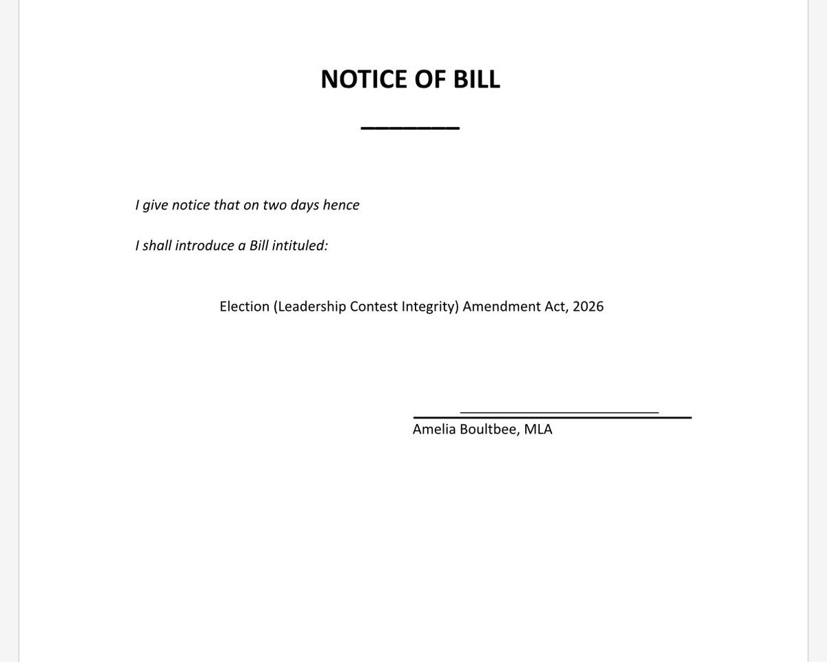 Amelia Boultbee MLA tweet media