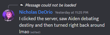 Not Nicholas Deorio tweet media