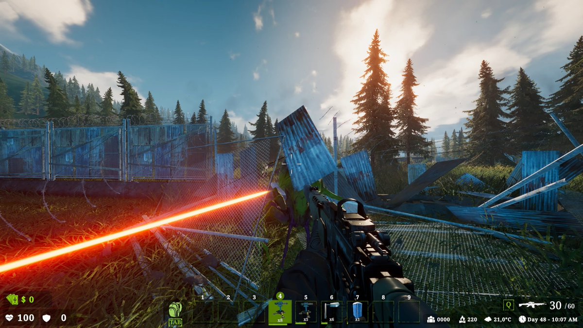 Outpost Simulator 🪓 Wishlist on Steam! tweet media