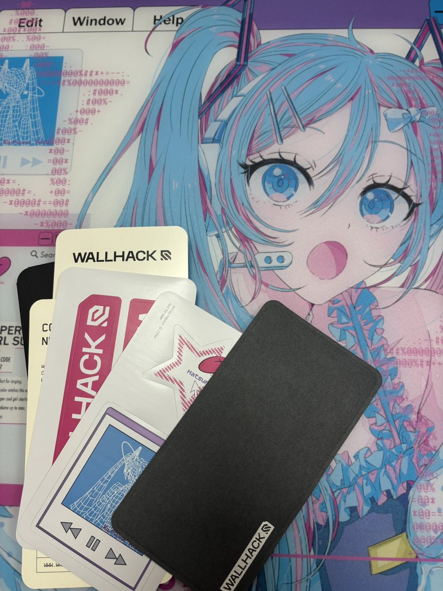 WALLHACK 初音ミク × WALLHACK 公式コラボレーションモデル！！！ 今回