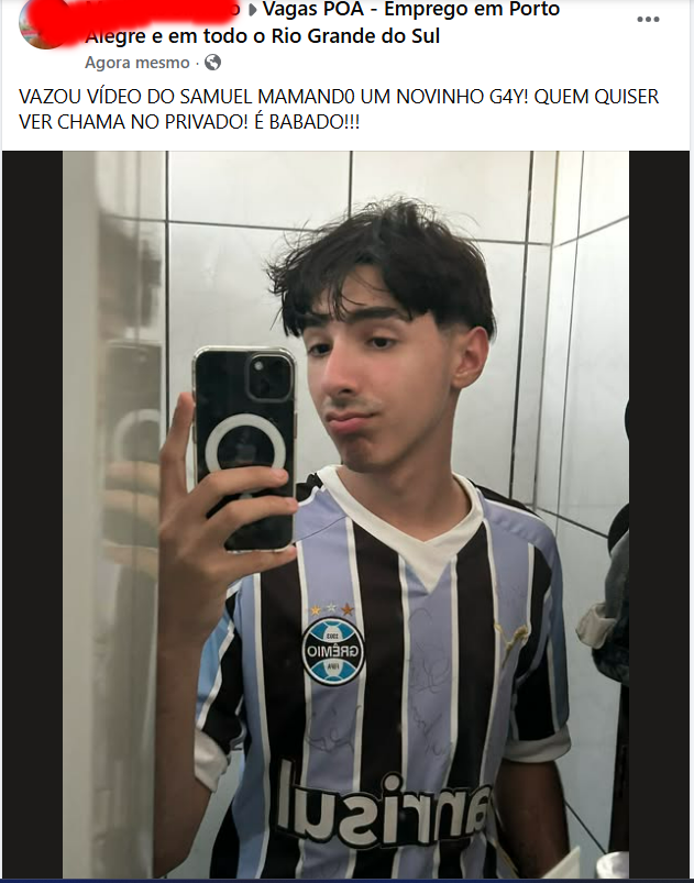 fernando0we's tweet photo. @Samuzijnpoa Apago ou continuo postando em todos os grupos de POA e região? Pq vou manda pra cada pessoa que me chamar o seu vídeo https://t.co/Wu2afFgOCa