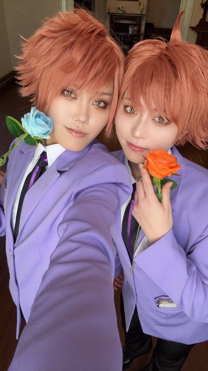 06_soleil_'s tweet photo. 双子してきました🌹

ｶｵﾙ→うき ｻﾏ

#桜蘭高校ハイム邸 https://t.co/QXdVgUwkGp