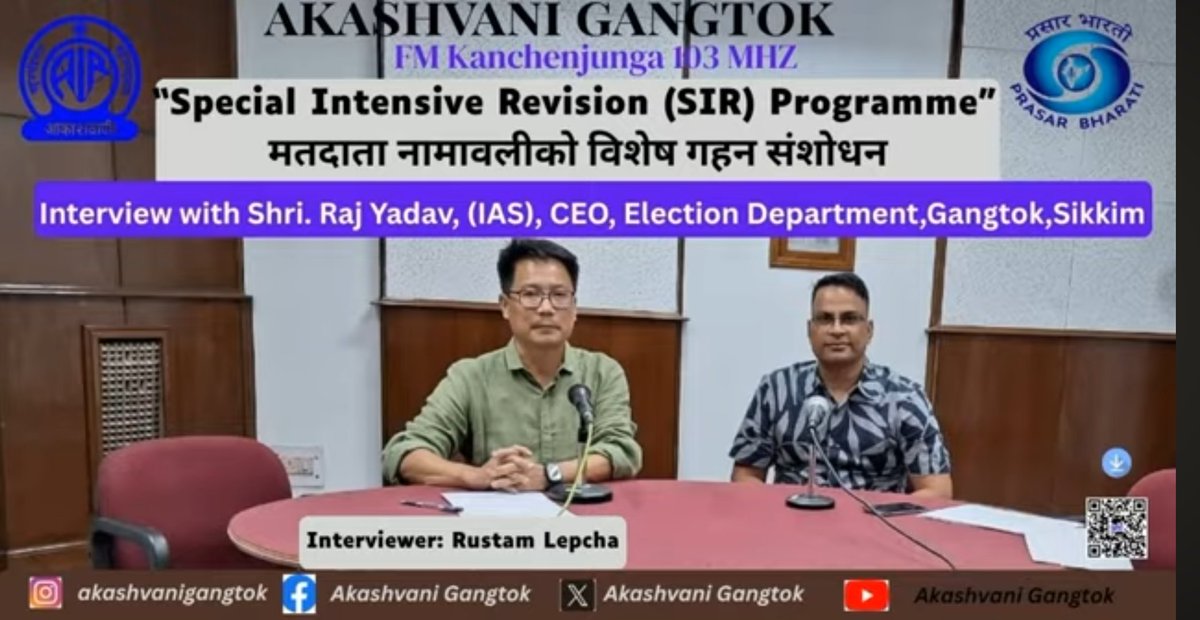 Office of The Chief Electoral Officer, Sikkim tweet media