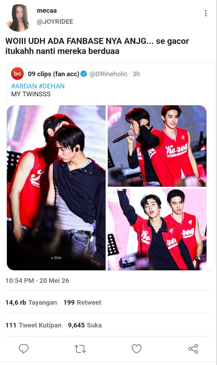 ahnvengers's tweet photo. a keonhyeon two tweets au

; Yang bahaya itu bukan yang jalan berdua tapi gak di post, tapi yang bahaya itu backstreet an sesama anak band. Gak saling follow an bukan berarti gak deket ehh,,, https://t.co/UDdU757buz