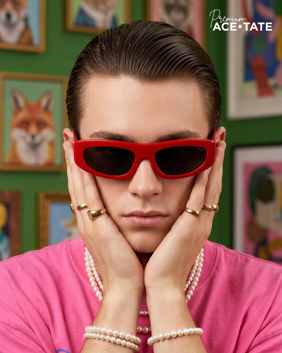 que_universe's tweet photo. Meet POP OFF. 😎
Bold. Sharp. Unmissable.
Premium acetate for those who stand out.

#POP_OFF #Sunglasses #queuniverse #MadeToBeSeen https://t.co/9DQy6n8pRM