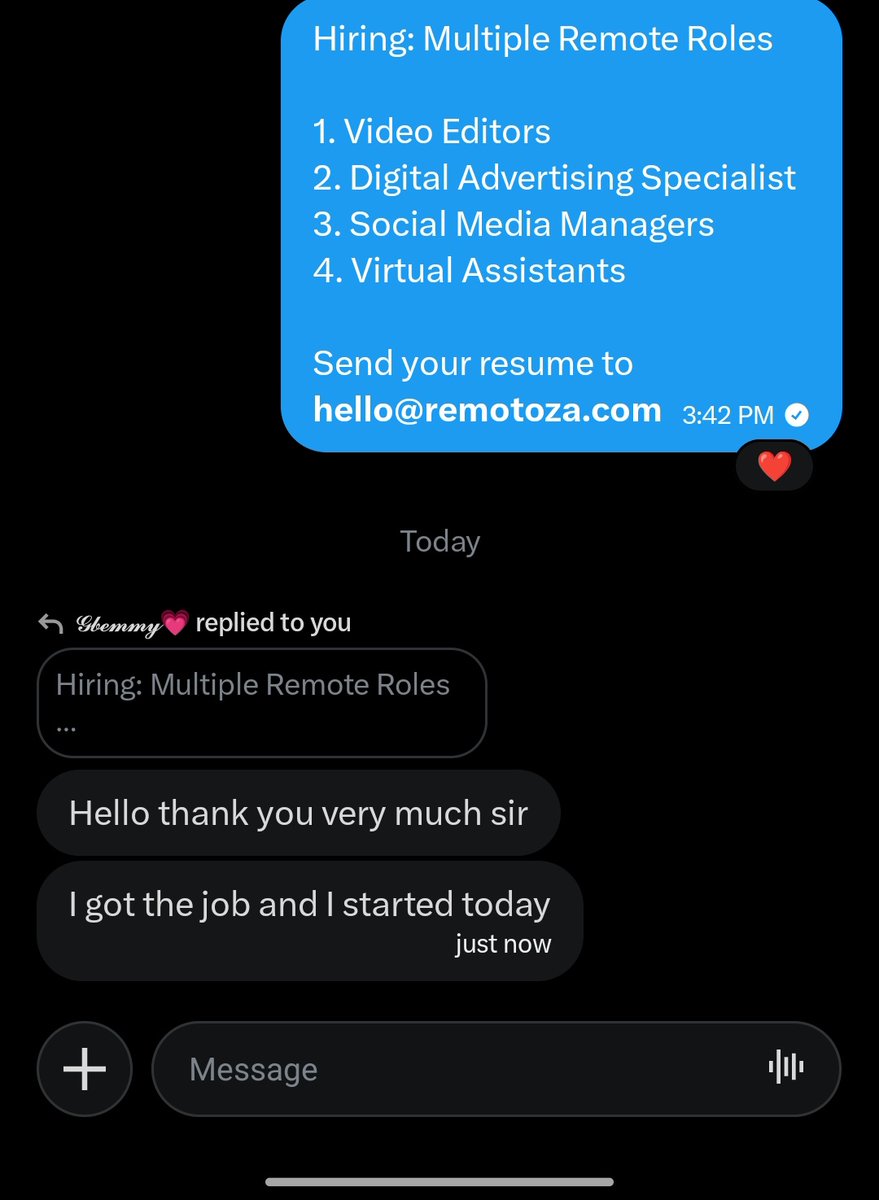Mr Charles (Remote Jobs) tweet media
