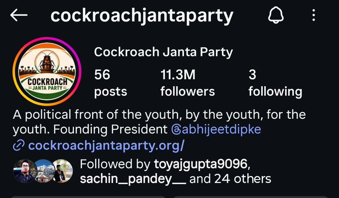 Cockroach News tweet media