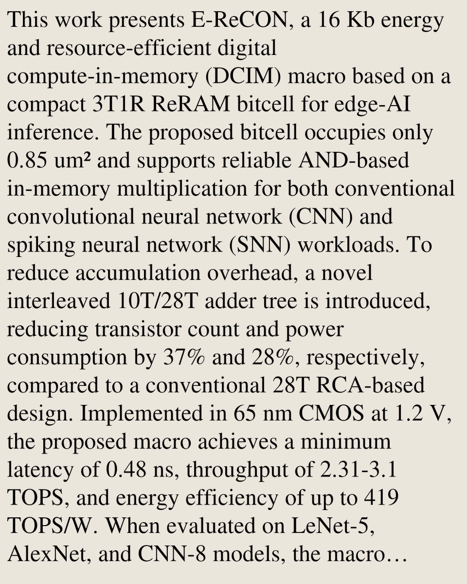 Neural and Evolutionary Computing Papers tweet media
