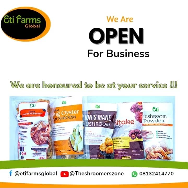 AgroprenuerEti |Mushroom plug in Lagos, Nigeria* tweet media