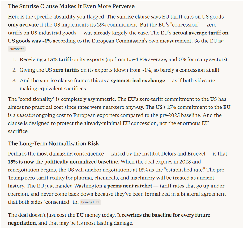 ctrinity's tweet photo. @HemmingsenAllan @EP_President @Europarl_EN @EUCouncil It's a shit deal and the clause the meps put in place screws us for a long time. https://t.co/2zEkT1wAha