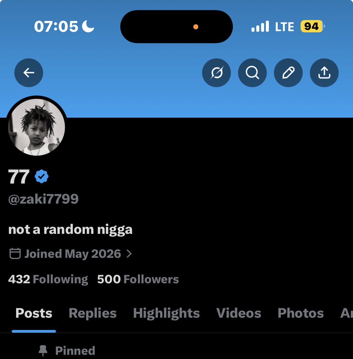 __7_seven's tweet photo. Cheers to my big 500 followers 🎉. Appreciate every single one of you fr
Road to 1k starts now… https://t.co/1OOAJLvjJy