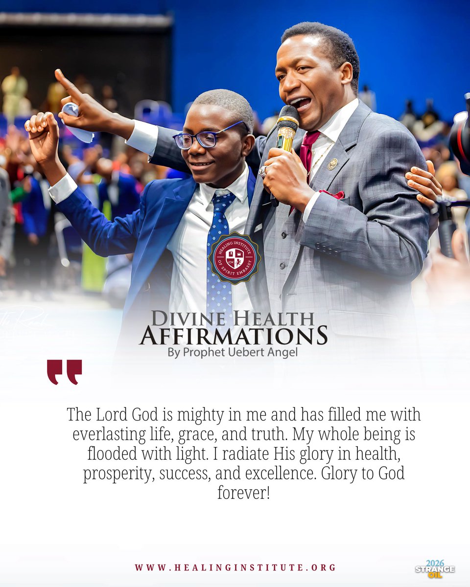 healinginst's tweet photo. DIVINE HEALTH AFFIRMATION 

#uebertangel #healinginstitute #healing #affirmation https://t.co/QDCPEplGRG