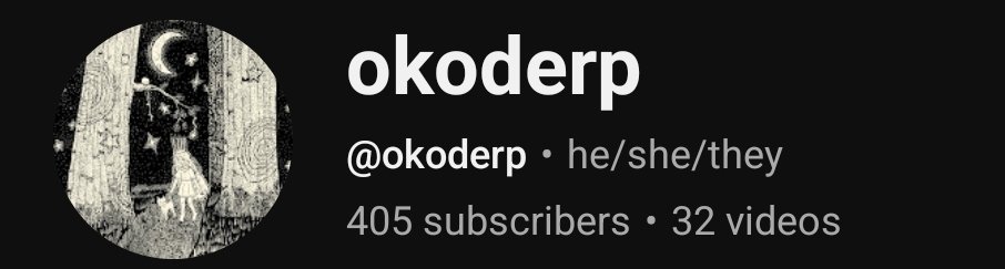 okoderp's tweet photo. 2 weeks ago i was at 150 subs, thank you guys so much for 400 :DD

big things are coming, unfortunately i have nothing recorded that I want to make a video out of right now
it feels like im selling the bag by not making something instantly but I want to make sure its high quality https://t.co/oFeR5hpRrB