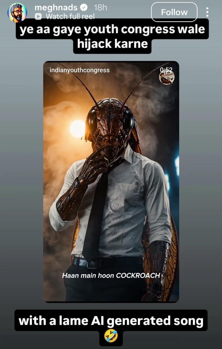 Indian Youth Cockroaches tweet media