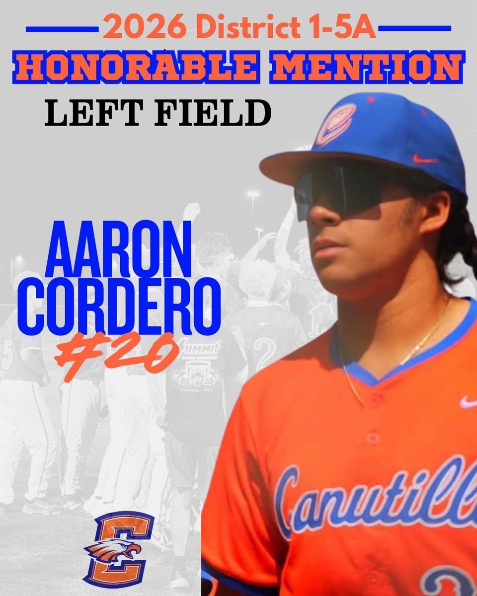 CanutBaseball's tweet photo. Congratulations to the 2026 District 1-5A Honorable Mention Team https://t.co/8o22x8shQq
