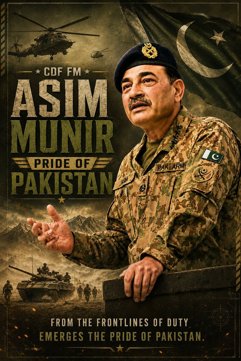 RT10Aisha's tweet photo. Pakistan’s growing diplomatic importance reflects the trust global powers place in CDF Asim Munir’s balanced leadership and commitment to regional harmony.
#CDFPrideOfPakistan
#پرائیڈ_آف_پاکستان_عاصم_منیر https://t.co/gC5ZCA58AC