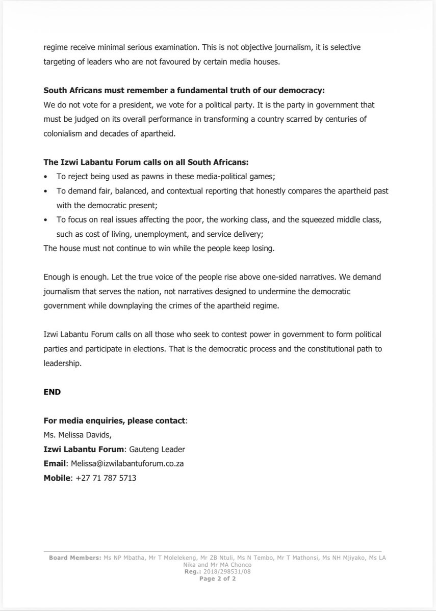 Izwi Labantu Forum🇿🇦 tweet media