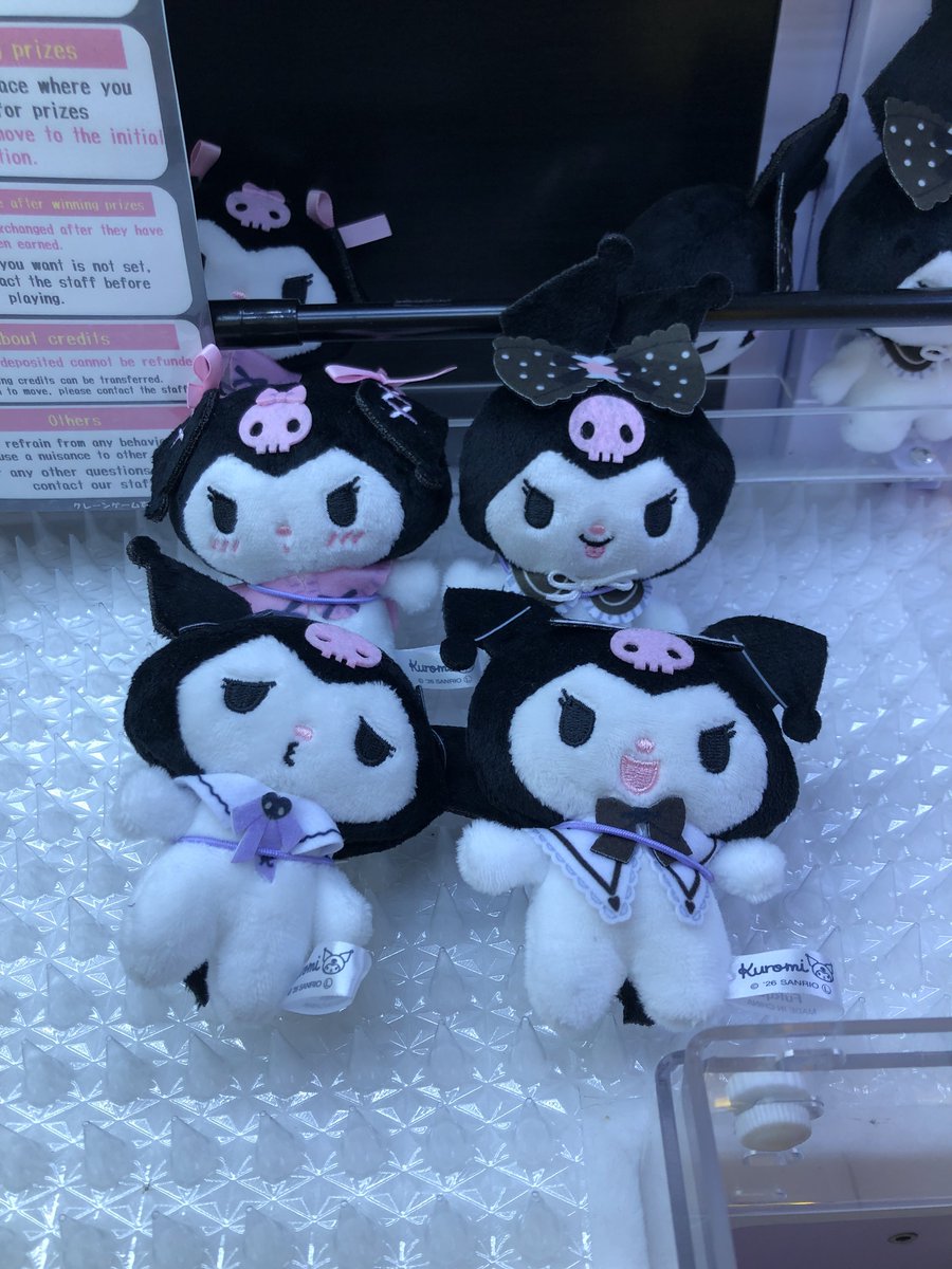 入荷情報 】 ・クロミロミアレマスコット ⁡ 展開致しました