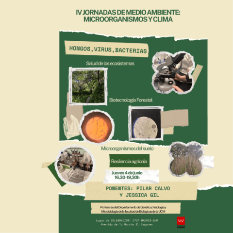 jessigserna's tweet photo. 📢Atención profes de IES 📢
El jueves 4 de junio estaremos impartiendo una charla de actualización sobre la relación de la Microbiología y el Clima en las IV Jornadas de Medio Ambiente de CTIF-Sur 🦠🌎🧫 ¡Os esperamos!
📅Reservas hasta el 31 de mayo 
https://t.co/IyY6NAEYoU https://t.co/ektYQ5HCvz