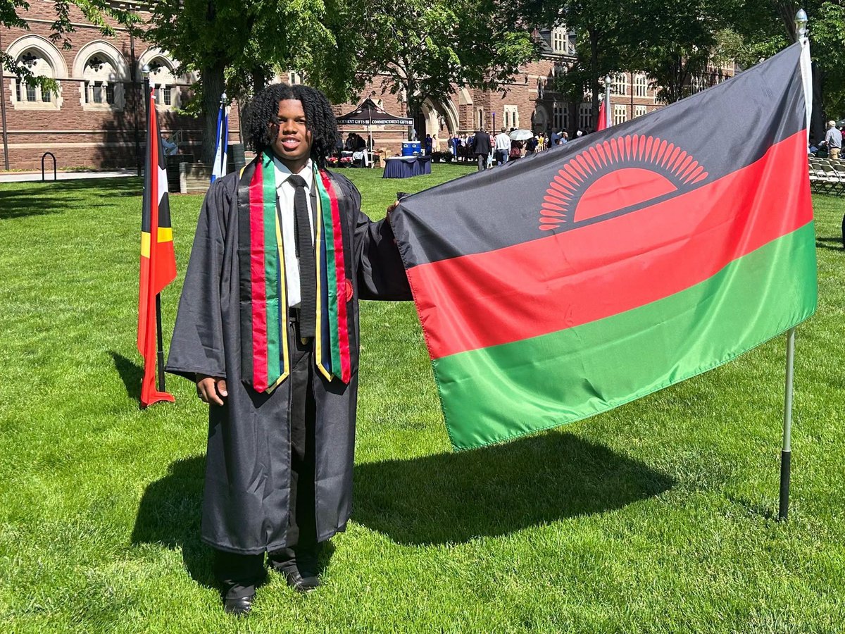 442_Malawi's tweet photo. Zobran Elias, Ascent Soccer’s first export abroad as a college football player and scholar, has graduated from Trinity College in the United States with a degree in Neuroscience. #442Malawi https://t.co/6ZsyGIIxhd