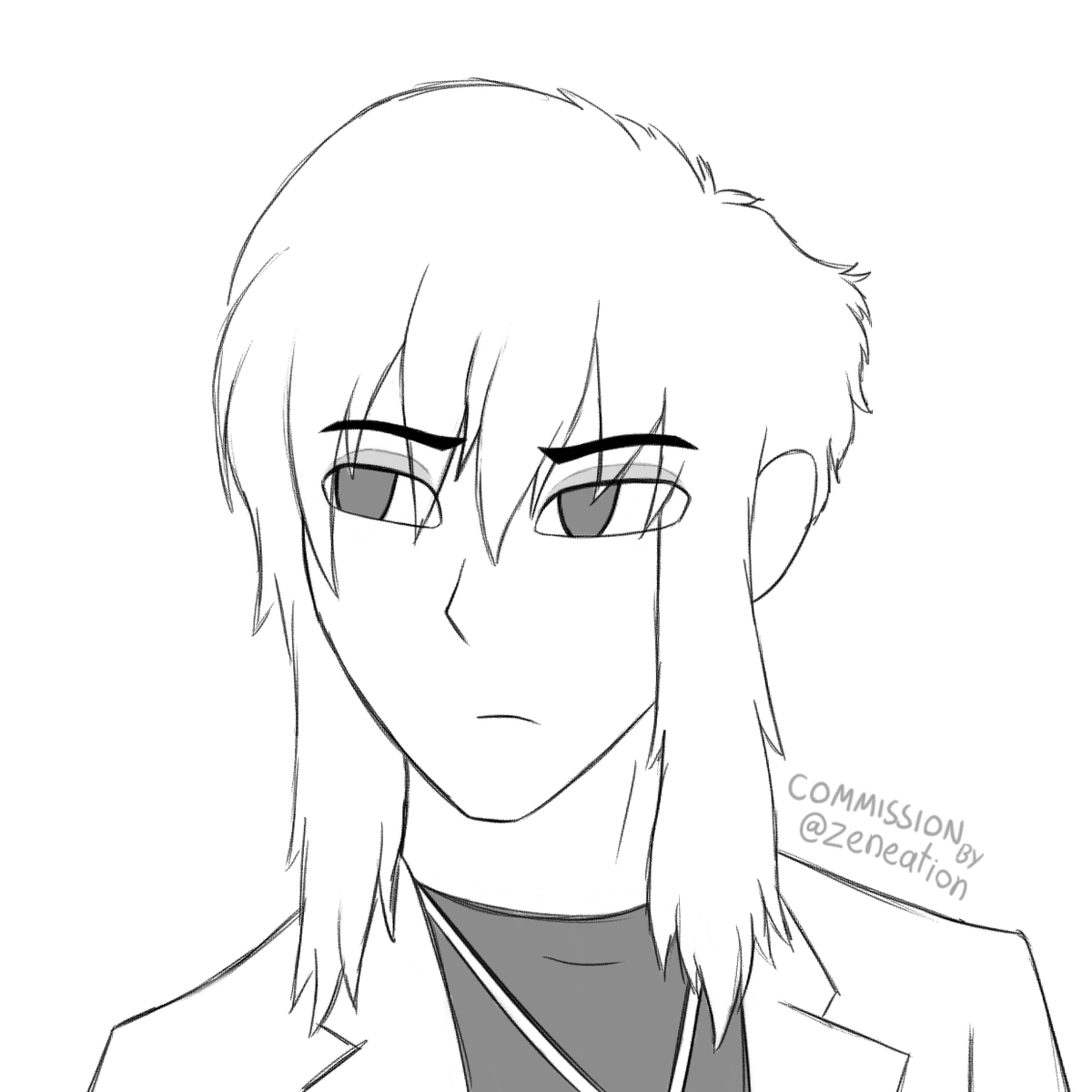 Zeneation's tweet photo. Comms work for a friend :3 I haven't drawn human for so long omg 💔
Commission is open btw :3c https://t.co/WixjhKoiTs