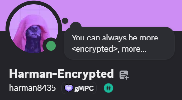 Harman_Web3's tweet photo. perfect status

remember - You can always be more <encrypted>, more confidential ☂️ https://t.co/8FfqBVt7rE
