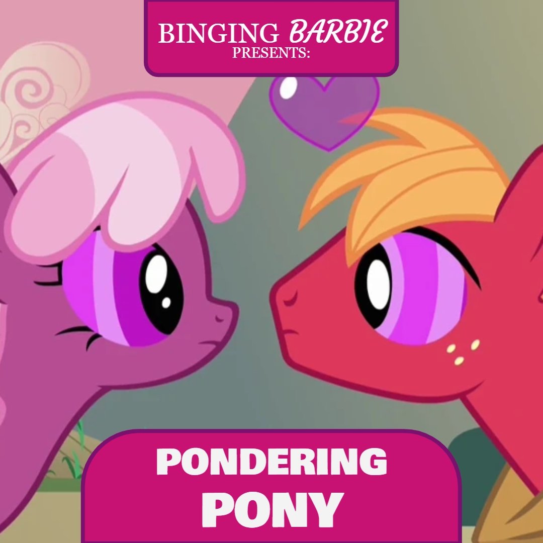 BingingBarbie's tweet photo. It’s all friendship gone right and romance gone wrong as John and Jay talk about episodes 17 and 18 of My Little Pony: Friendship is Magic - Season 2! https://t.co/MKdryywZSg