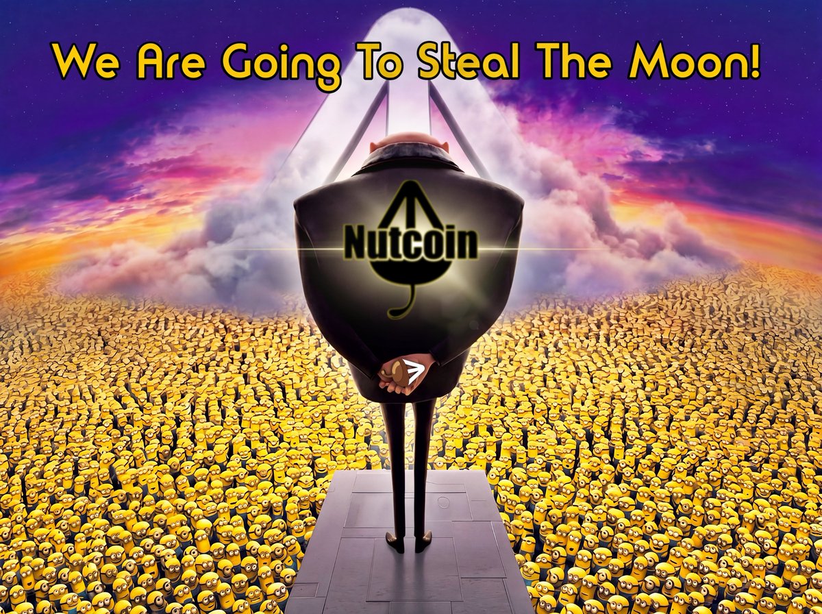 Nutcoin_TON's tweet photo. Degens... behold! The greatest plan ever conceived. Return trip is optional.🚀🌑 $NUT on $TON. https://t.co/r8X71t5iWV