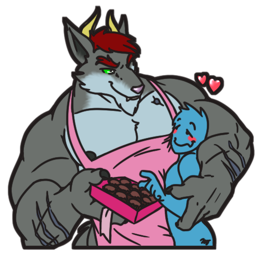Hyperwolfstar's tweet photo. @EyaHarao You're amazing, EyaHarao!  Thank you for the awesome fanart of our bestie bossy demonic overlord  x3 https://t.co/5ZRrkcyvGr