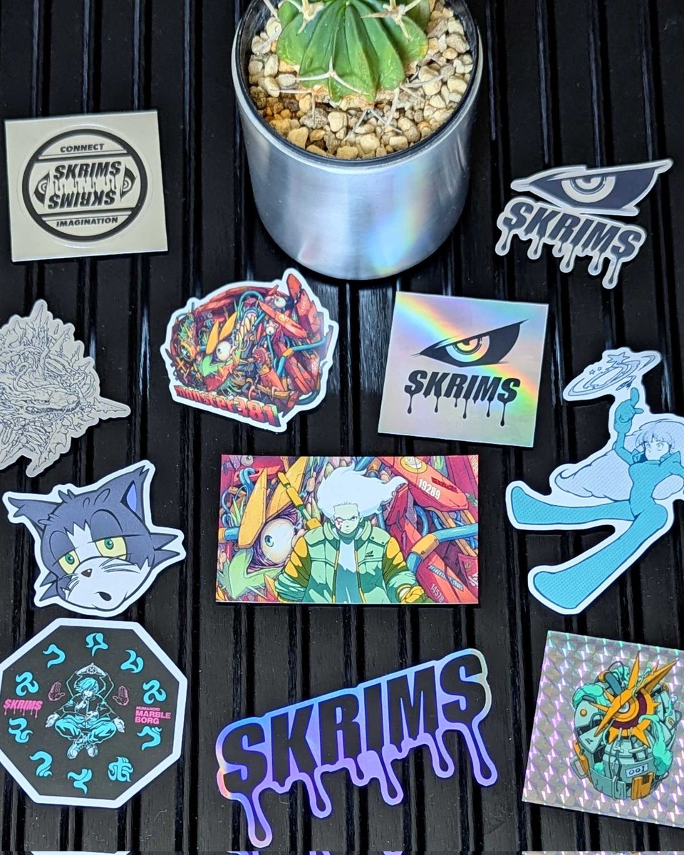 SKRIMS_official's tweet photo. デザインフェスタ vol.63 に出展します！ 

⚡️2026年5月23日(土)・24日(日)
⚡️東京ビッグサイト 西1ホール
⚡️ブース：西館1階 F-346
⚡️出展名：SKRIMS/MARBLE BORG/monster381

新作アパレルの先行販売もあります！
ぜひお立ち寄りください😉
 #デザフェス63 #デザフェス https://t.co/Tr2Qefjgcb