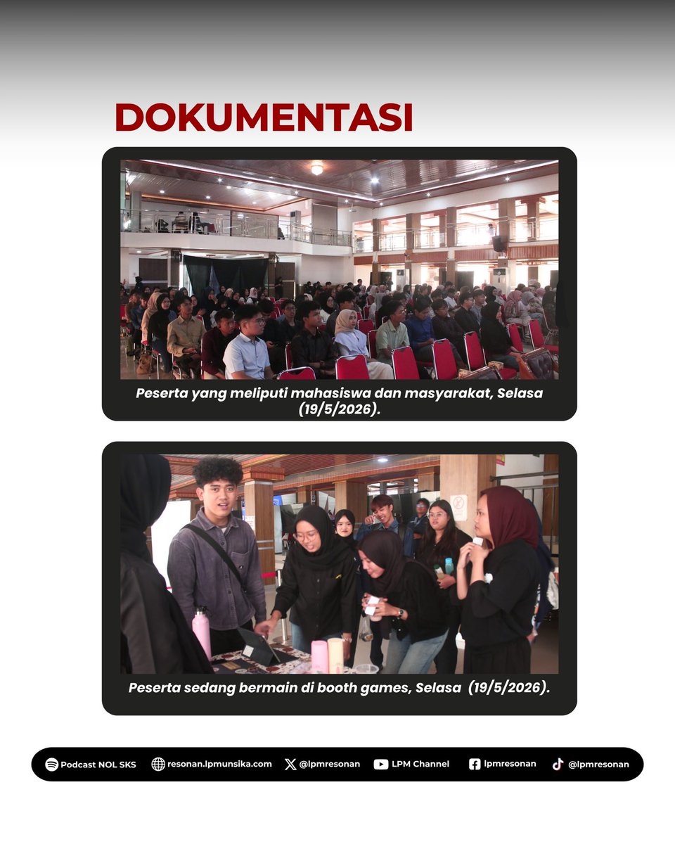 Lembaga Pers Mahasiswa Resonan Unsika tweet media
