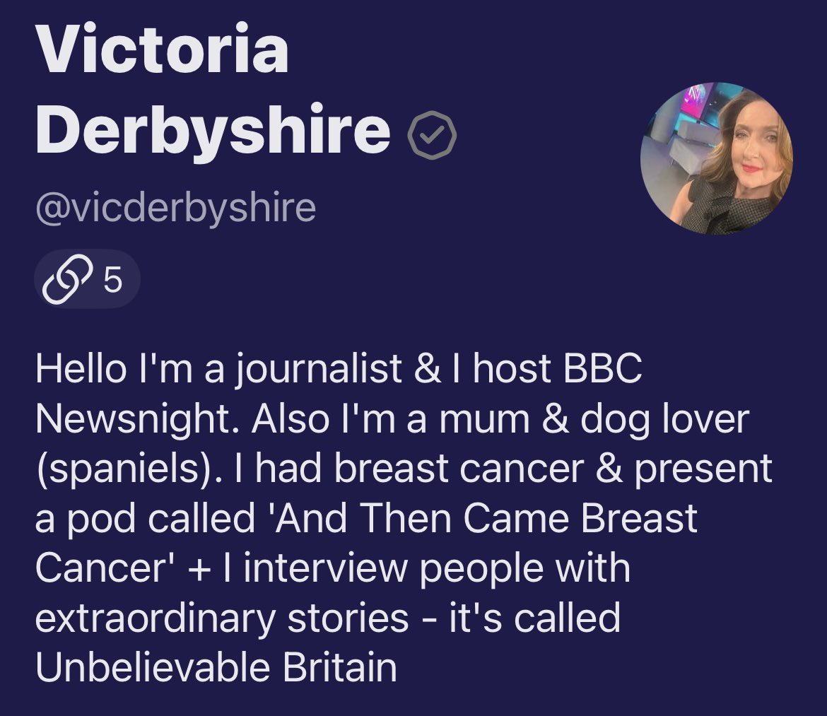 Victoria Derbyshire tweet media