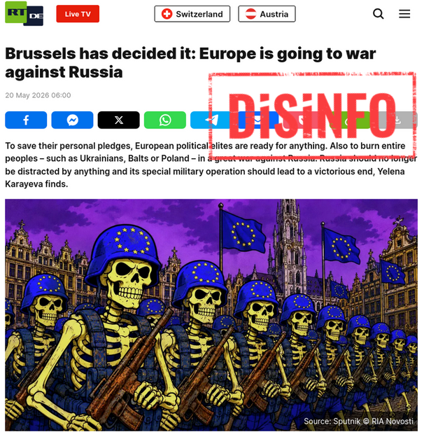 EUvsDisinfo tweet media