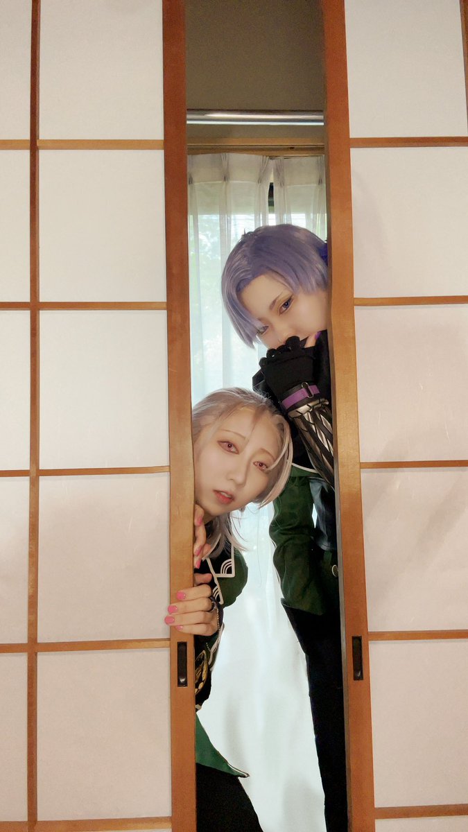 mkr_co_'s tweet photo. ひょっこり https://t.co/txd1t7fCBB