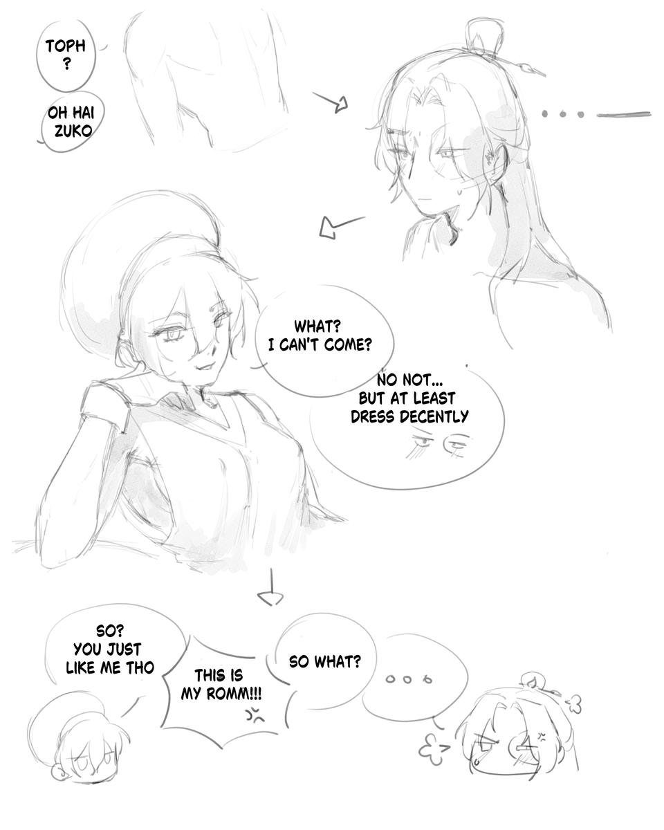 xoxo__beijei's tweet photo. Zuko didn't wear a shirt but Toph didn't wear a bra 😛😛😛
#zutoph #atla https://t.co/L8sSuPJzgJ